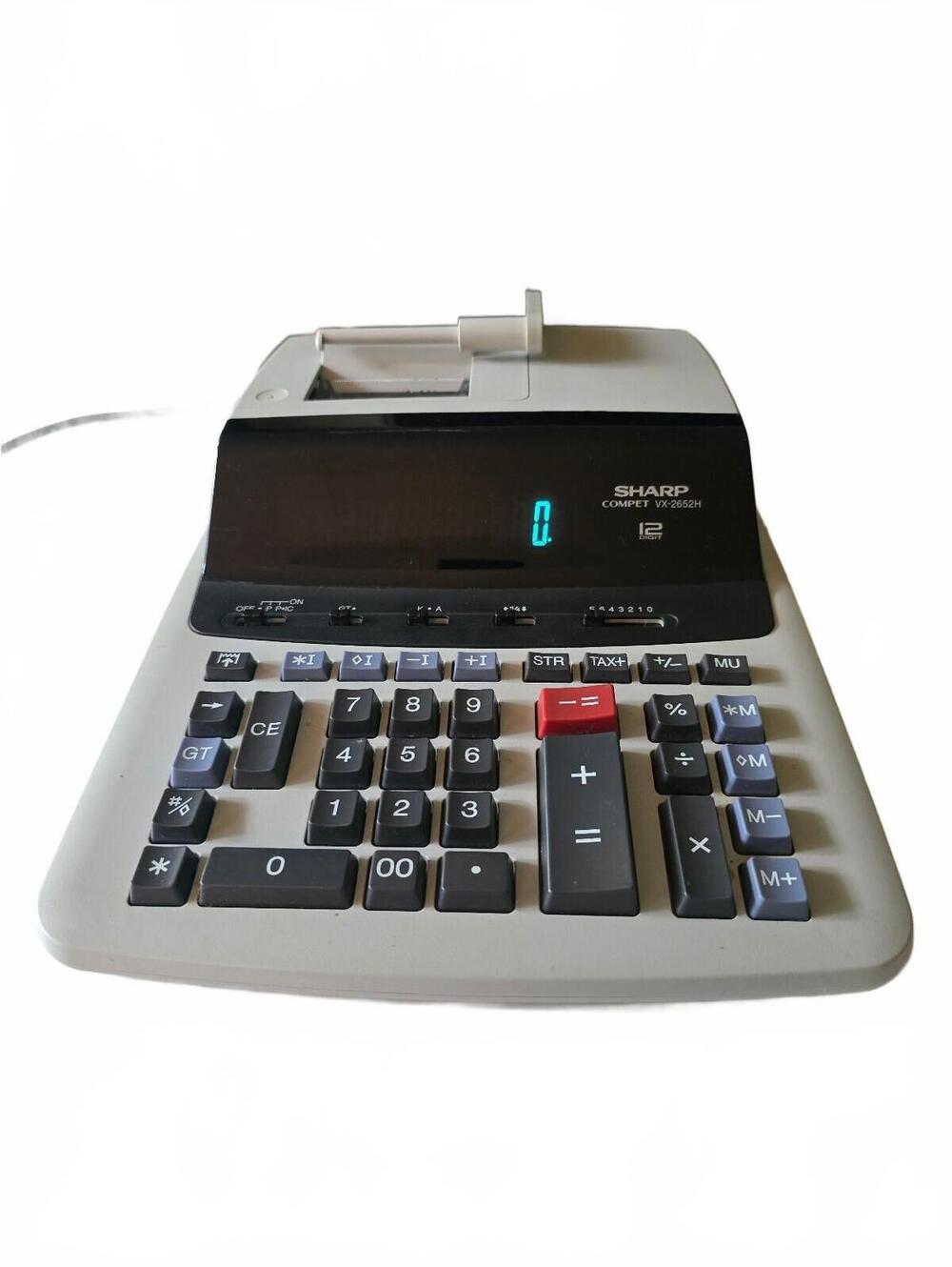 Sharp Compet VX-2652H 12-Digit Commercial Printing Calculator Adding Machine
